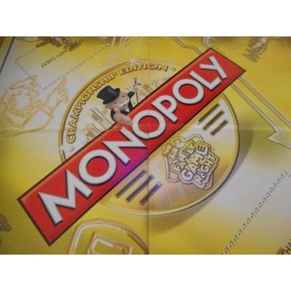 NIB 2009 Monopoly Champ Game Board Cards - Picture 3 of 4